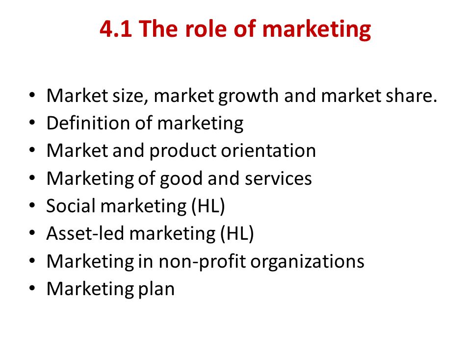 About Marketing in Non-Profit Organizations